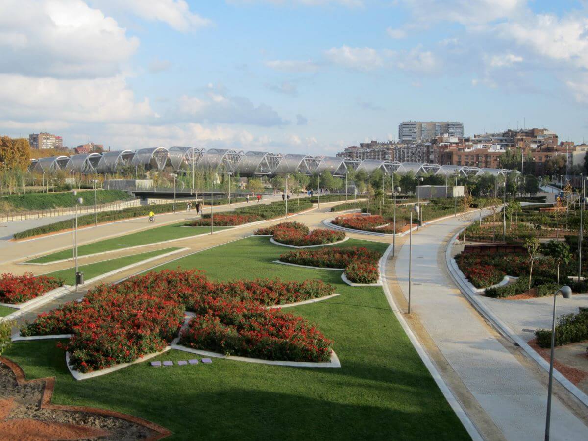 Jardín Madrid Río